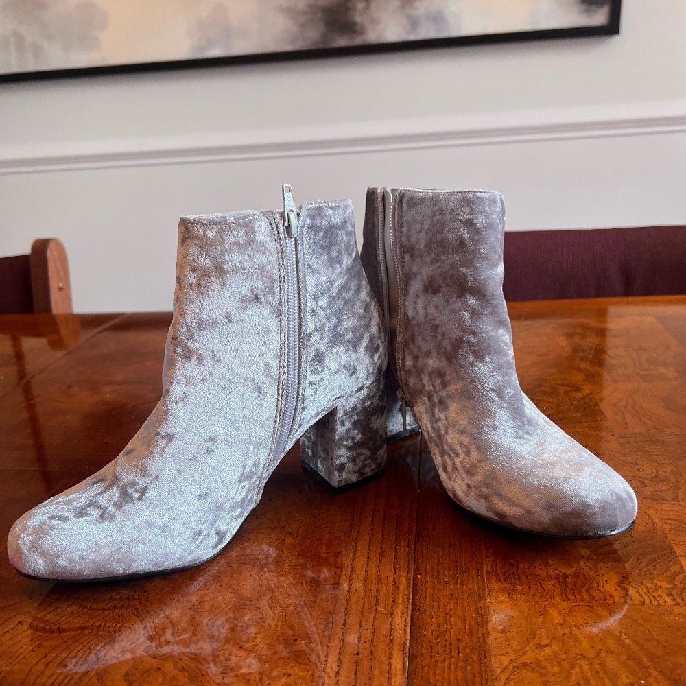 Silver Diba Felt boots